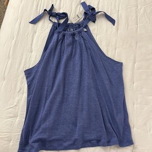 J crew linen tank NWT
